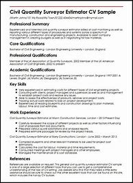 Image result for Civil Engineer Resume Template