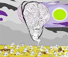 Image result for Big Brain Meme Drawing