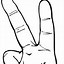Image result for Peace Sign Hand Drawing