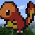 Image result for Minecraft Pixel Art with Grid Deadpool