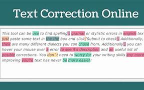 Image result for Text Editor and Corrector