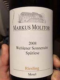 Image result for Markus Molitor Wehlener Abtei Riesling Spatlese