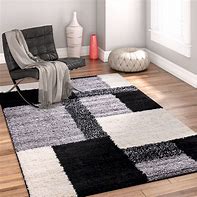 Image result for Black and Cream Area Rugs