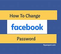 Image result for Change Password to Facebook On iPhone