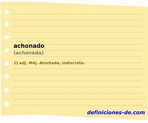 Image result for achonado