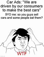 Image result for Cars without Their Skin Meme