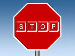 Image result for Letter G Stop Sign