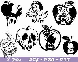 Image result for Snow White Apple SVG