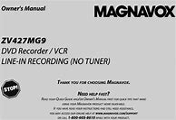 Image result for Magnavox ZV427MG9