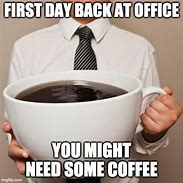 Image result for 1st Day Back to Work After a Long Weekend Meme