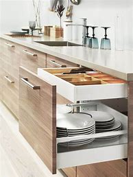Image result for Kitchen Cabinets with Drawers