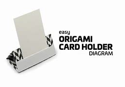 Image result for Origami Playing Card Holder