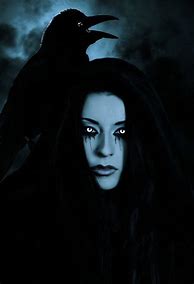 Image result for Gothic Raven Woman