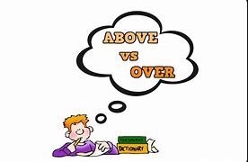 Image result for Above Over Up Picture