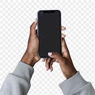 Image result for Black Hand Holding iPhone