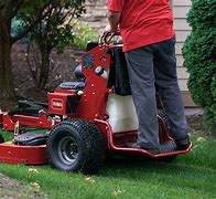 Image result for Standing Riding Lawn Mower