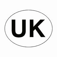 Image result for UK Car Sticker Legal Size