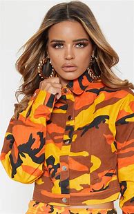 Image result for Camouflage Orange and White