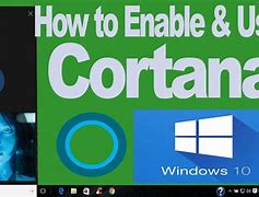 Image result for Open Cortana Settings Windows 1.0