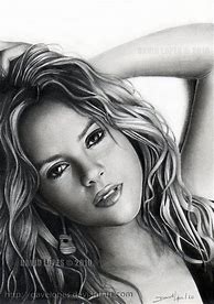 Image result for Shakira Pencil Drawing