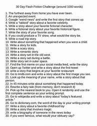 Image result for 30 Day Writing Challenge Book