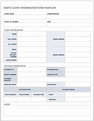 Image result for New Customer Account Form Template Word