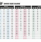 Image result for Puma Youth Size Chart