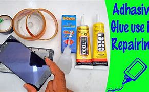 Image result for Glue On Phone Screen