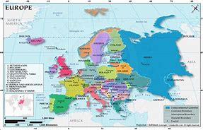 Image result for Printable Labeled Europe Map