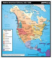 Image result for Native American Map of the United States