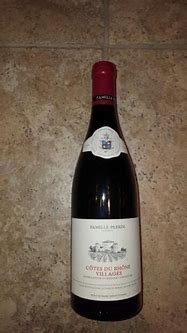 Image result for Famille Perrin Perrin Cotes Rhone Villages