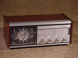 Image result for Old Sony Clock Radio
