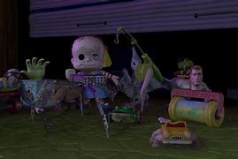 Image result for Toy Story Sid Gets Attacked Doll