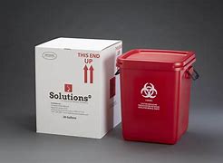 Image result for The Biohazard Disposal Container for Blood Sachet