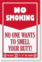 Image result for Cute No Smoking Signs