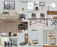 Image result for Modern Living Room Design Board