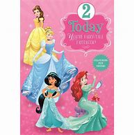 Image result for Disney Princess Happy Birthday Card