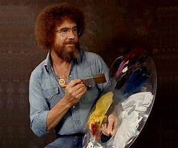 Image result for Bob Ross Boba