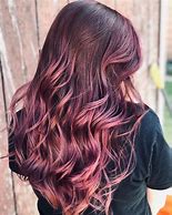 Image result for Brown Ombre Hair Rose Gold
