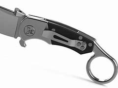 Image result for Curved Knife with Finger Hole