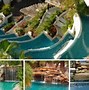 Image result for Waterfall into Swimming Pool