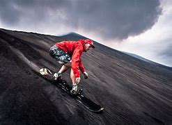 Image result for Volcano Surfing