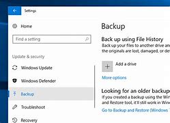 Image result for File History Backup