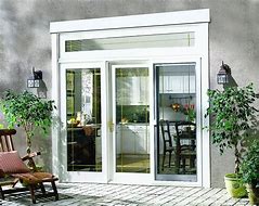 Image result for Single Patio Door with SideLights