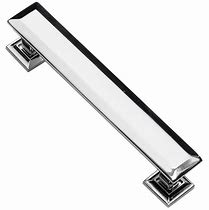 Image result for Black and Chrome Cabinet Handles