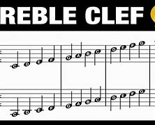 Image result for Treble Clef Sheet Music