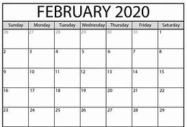Image result for February Month Calendar