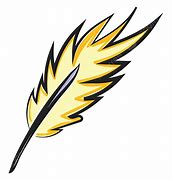 Image result for Yellow Feather Clip Art