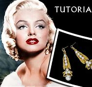 Image result for Marilyn Monroe Earrings