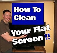 Image result for How to Clean TV Screen Flat